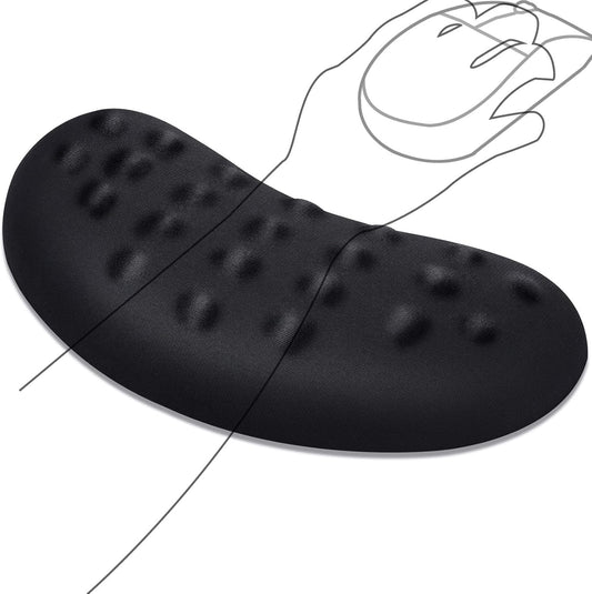 Mouse Wrist Rest, Pop It Fidget Wrist Support for Mouse-Pressure Relief, Ergonomic Memory Foam Mouse Wrist Pad with Massage Notes for Computer, Laptop, Office Work, PC Gaming-Wrist Pain Relief