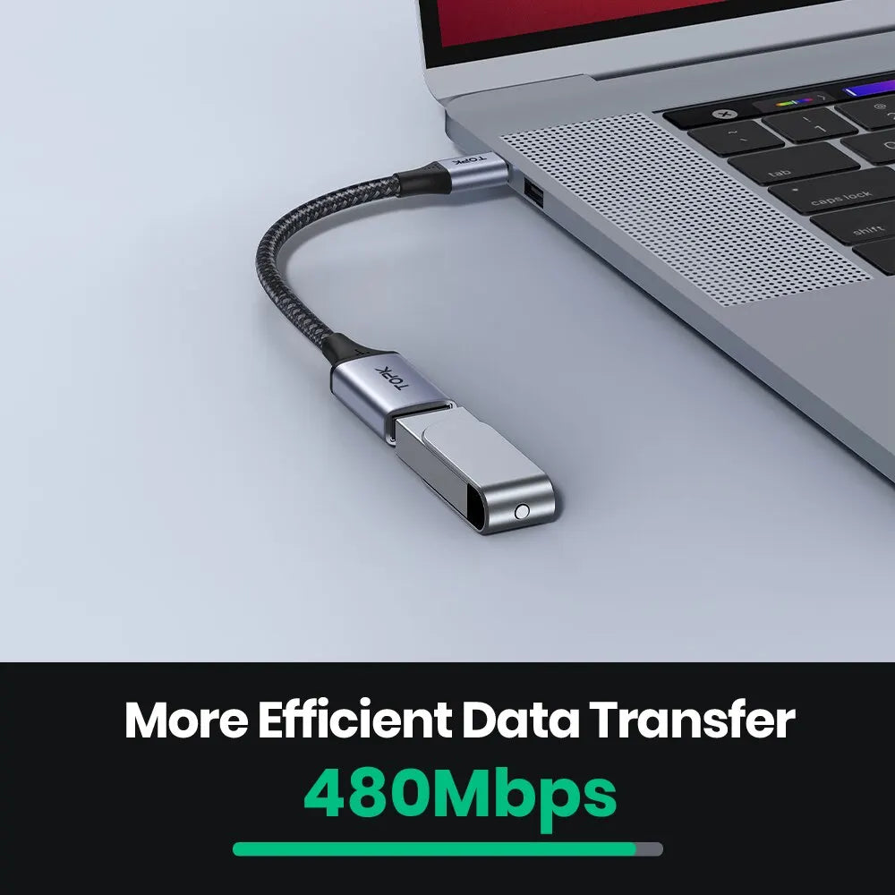 USB C to USB a Dapter OTG Cable Type C Male to USB 2.0 Female Cable for Macbook Pro Samsung Type C Adapter